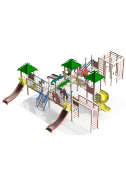 Игровая площадка "Мостик-6" 